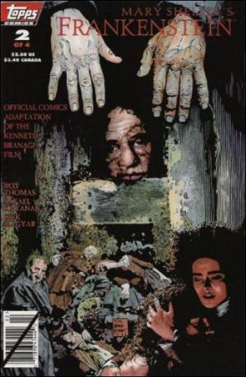 Mary Shelley's Frankenstein issue 2-C Tim Bradstreet Cover