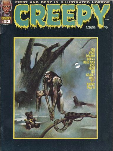 Creepy issue 53 Manuel Sanjulian Cover
