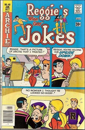 Reggie's Wise Guy Jokes issue 40