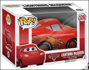 POP! Disney figure 128 Lightning McQueen