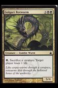 Magic the Gathering: Ravnica (Base Set)  card 210 Golgari Rotwurm