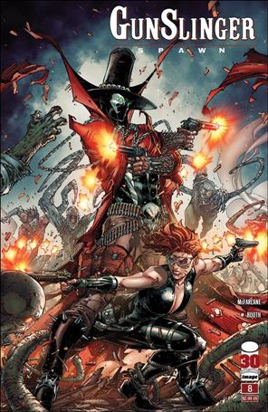 Gunslinger Spawn issue 8-C Brett Booth Cover