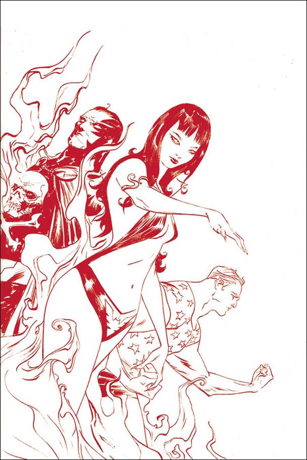 Vampirella: The Dark Powers issue 2-Z Jae Lee Red Line Art Virgin Cover