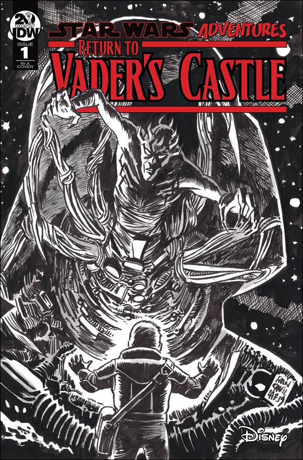 Star Wars Adventures: Return to Vader's Castle issue 1-C Francesco Francavilla 1:10 Black & White Cover