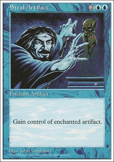 Magic the Gathering: 5th Edition (Base Set) card 128 Steal Artifact
