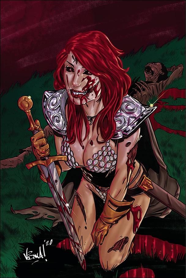 Red Sonja: The Superpowers issue 1-M Vincenzo Federici 1:20 Virgin Cover
