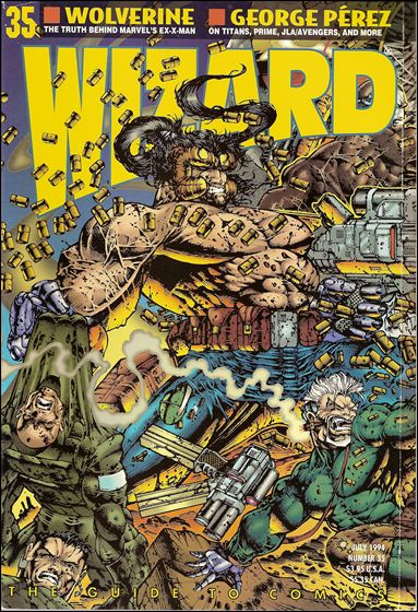 Wizard: The Guide to Comics issue 35 Stephen Platt Prophet Cover