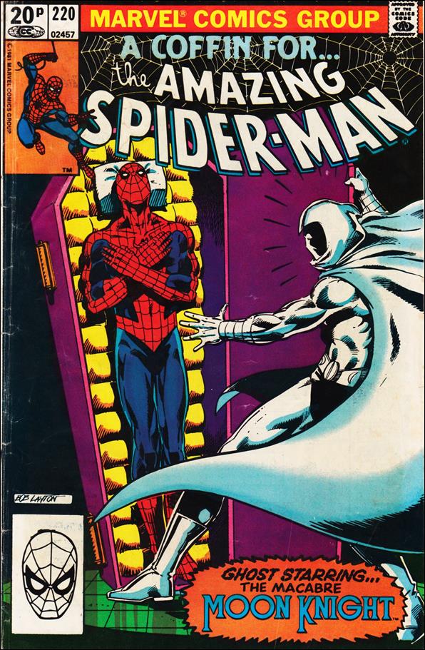 Amazing Spider-Man (1963) issue 220-B UK Price Cover