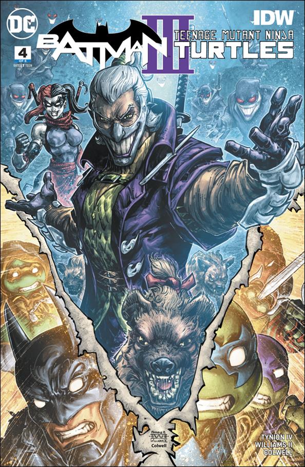 Batman/Teenage Mutant Ninja Turtles III issue 4 Freddie Williams II Cover