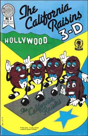 California Raisins in 3-D issue 2