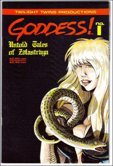 Goddess Untold Tales of Zolastraya issue 1 Zolastraya and Echterling-cover artists