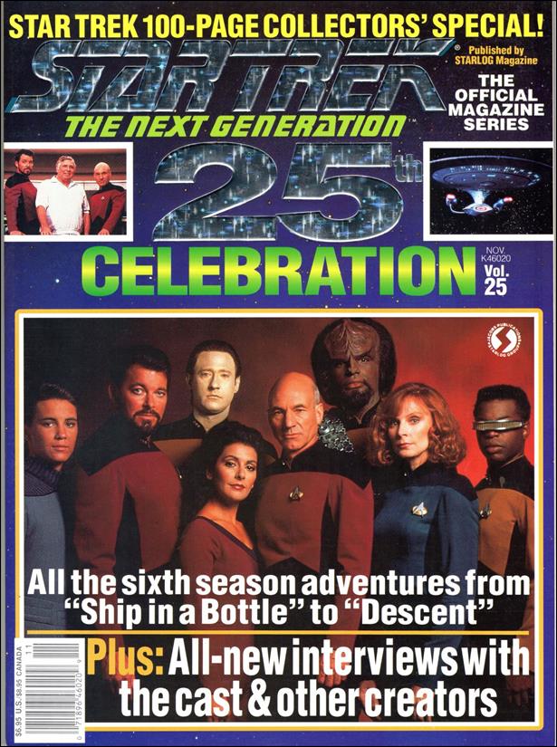 Official Star Trek: The Next Generation Magazine issue 25 100-Page Collectors' Special