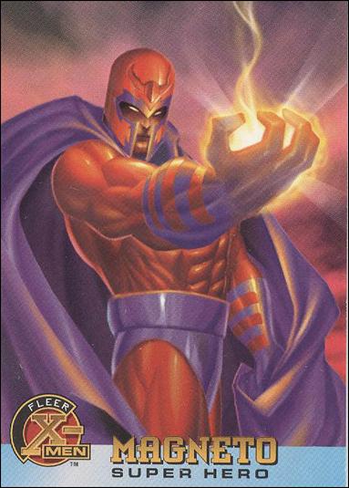 1996 Fleer X-Men International (Base Set) card 55 Magneto