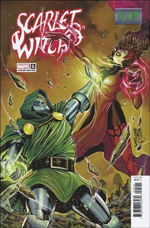 Scarlet Witch (2024) issue 5-C Stefano Caselli Doom Cover