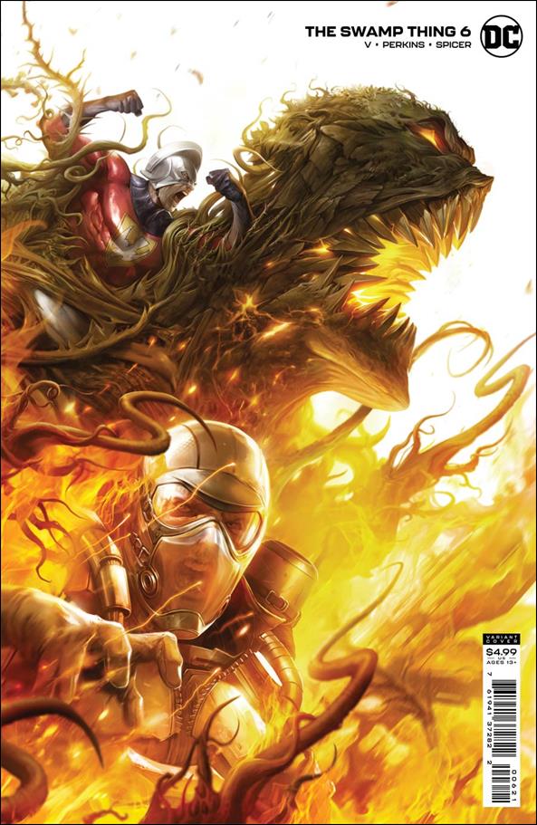 Swamp Thing (2021) issue 6-B Francesco Mattina Cardstock Cover