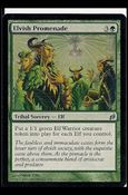 Magic the Gathering: Lorwyn (Base Set) card 208 Elvish Promenade