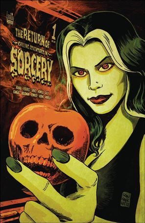 Return of Chilling Adventures in Sorcery issue 1-B Francesco Francavilla Cover