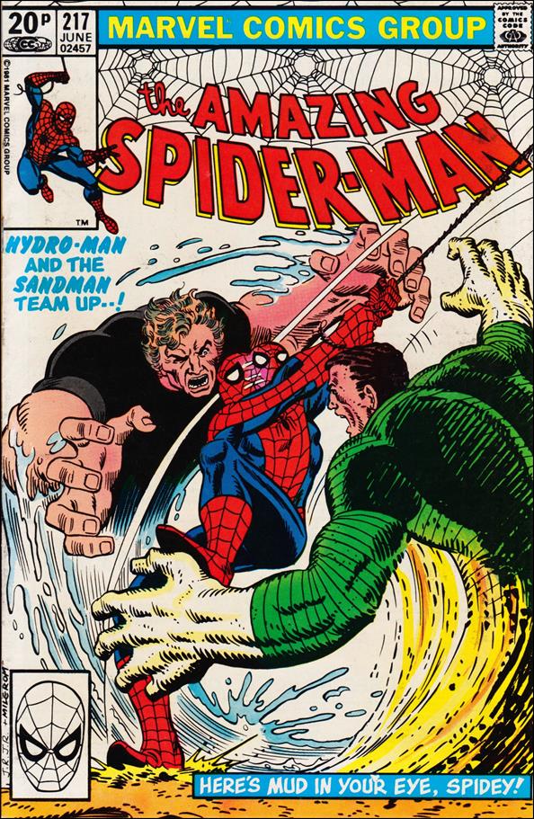 Amazing Spider-Man (1963) issue 217-B UK Price Cover