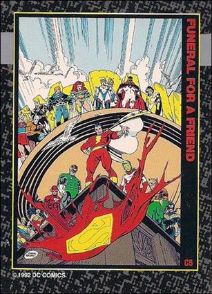 Doomsday: The Death of Superman (Funeral For A Friend Subset) card C5