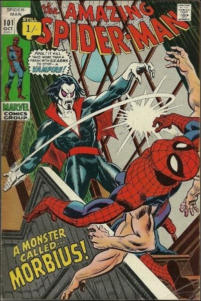 Amazing Spider-Man (1963) issue 101-B UK Price Cover