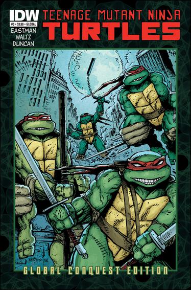 Teenage Mutant Ninja Turtles (2011) issue 3-G Global Conquest Edition