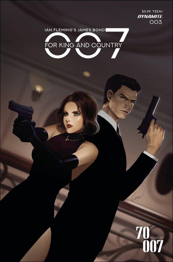 007: For King and Country issue 3-D Leirix Li Cover