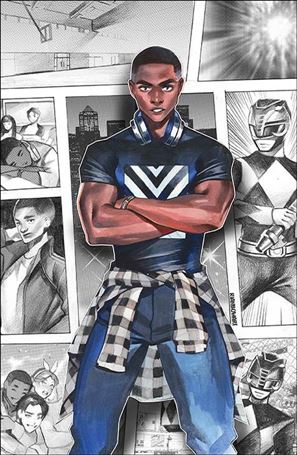 Power Rangers issue 13-H Rian Gonzales 1:Store Virgin Cover