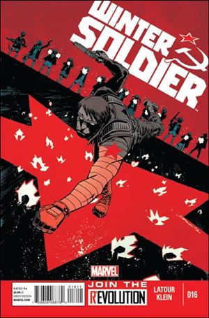 Winter Soldier (2012) issue 16 Declan Shalvey Cover
