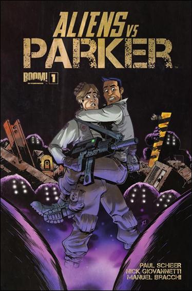 Aliens vs Parker issue 1-B Joshua Covey Cover