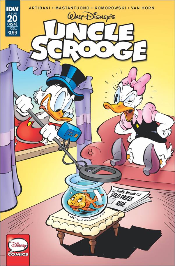 Uncle Scrooge (2015) issue 20-B Ulrich Schroder Subscription Cover