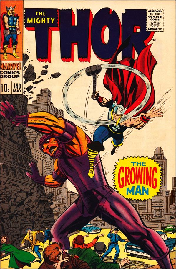 Thor (1966) issue 140-B UK Price Cover