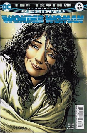 Wonder Woman (2016)  issue 15 Liam Sharp Cover