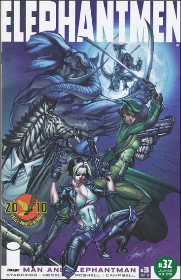 Elephantmen issue 32-B J. Scott Campbell 1:15 Cover
