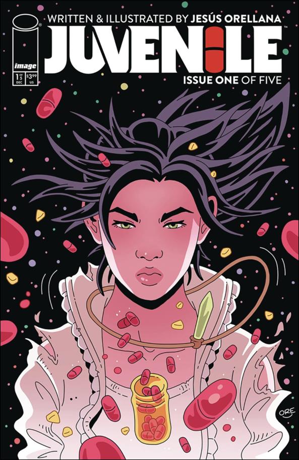 Juvenile issue 1-B Jesús Orellana Black Cover