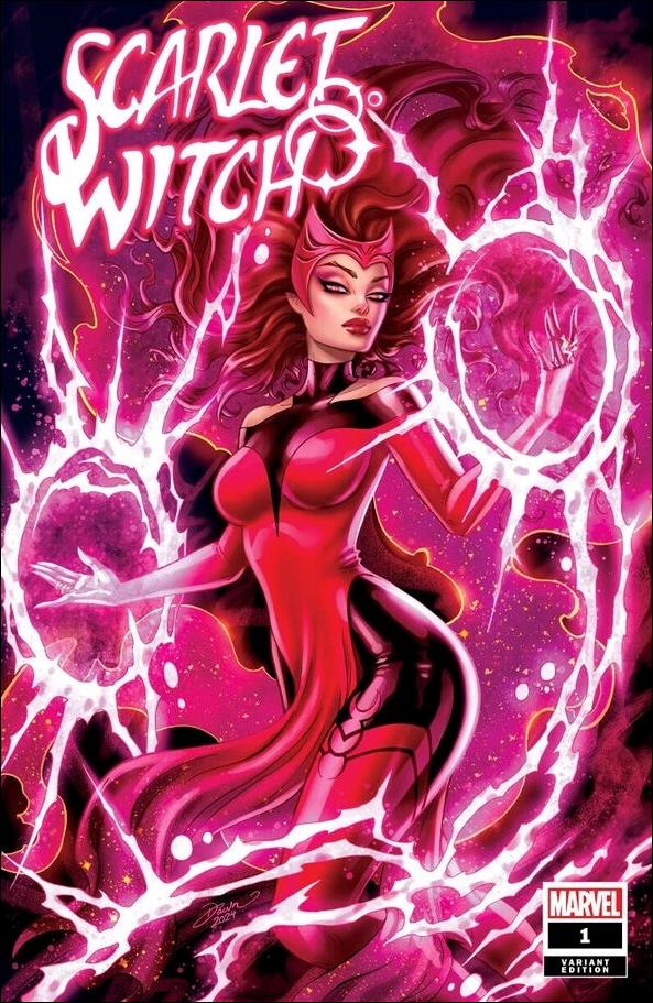 Scarlet Witch (2024) issue 1-J Dawn McTeigue Exclusive Trade Dress Cover 1/3000