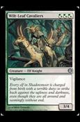 Magic the Gathering: Duel Decks: Knights vs. Dragons (Base Set) card 15 Wilt-Leaf Cavaliers