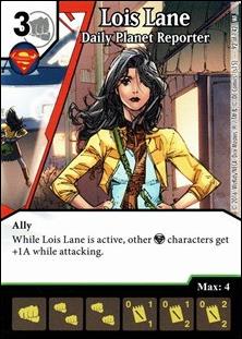 DC Comics Dice Masters World's Finest card 92 Lois Lane: Daily Planet Reporter 