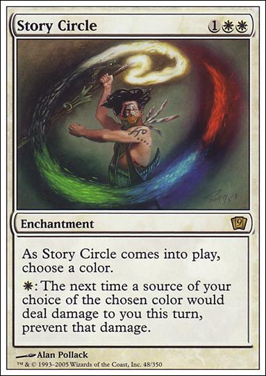 Magic the Gathering: 9th Edition (Base Set) card 48 Story Circle