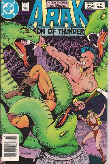Arak Son of Thunder issue 27-B Canadian Price Cover