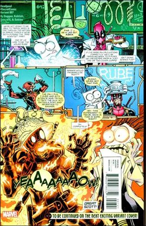 Deadpool (2016) issue 7-C Scott Koblish Secret Comic Cover
