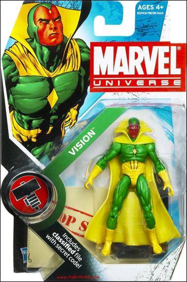 Marvel Universe (Series 2) figure 006 Vision (Silver Age)