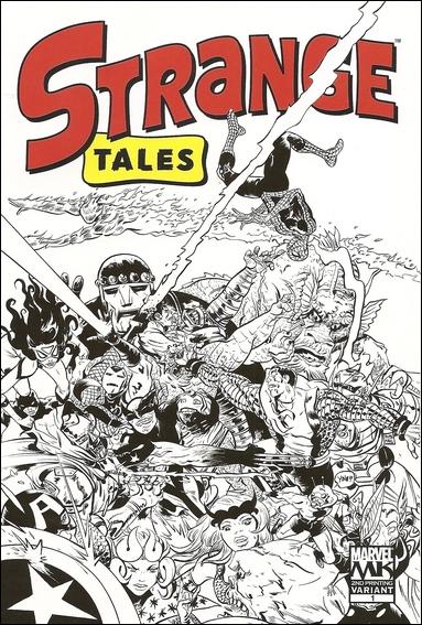 Strange Tales (2009) issue 1-B Black and White Cover (2nd Printing)