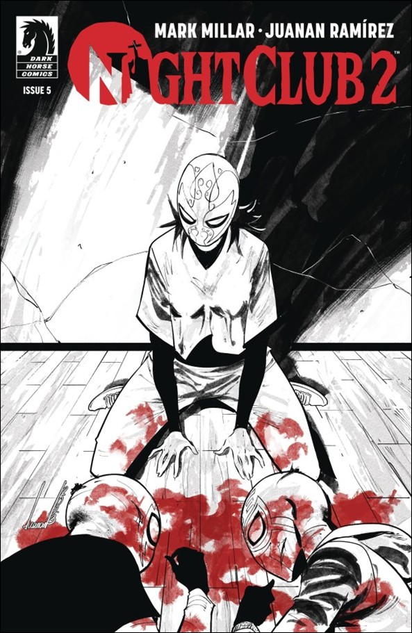 Night Club 2 issue 5-B Juanan Ramírez B&W Cover