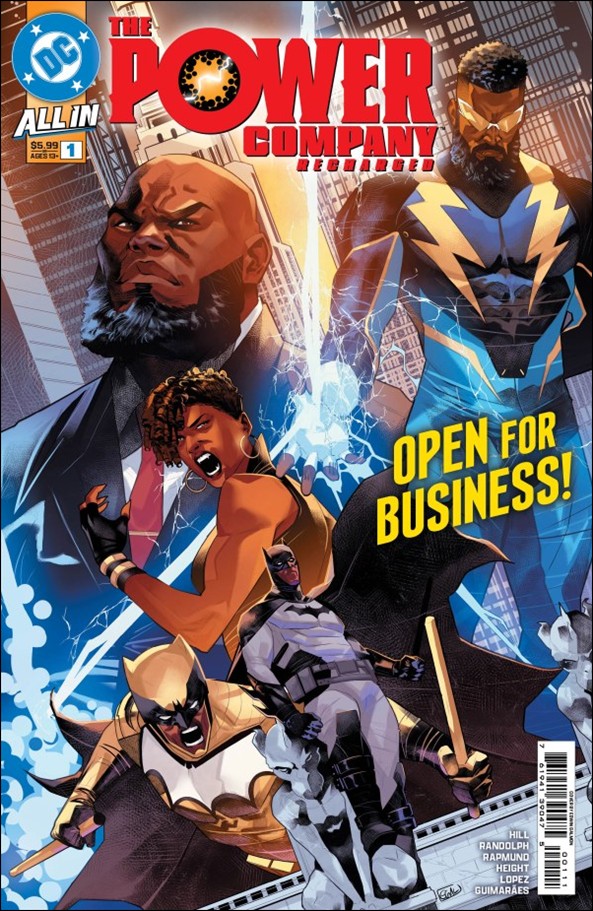 Power Company: Recharged (2025) issue 1 Edwin Galmon Cover