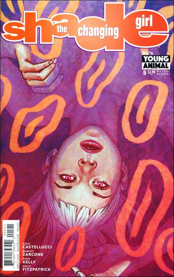 Shade, the Changing Girl issue 5-B Jenny Frison Cover