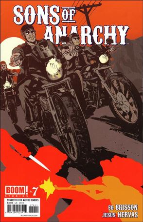 Sons of Anarchy issue 7 Paul Azaceta Cover