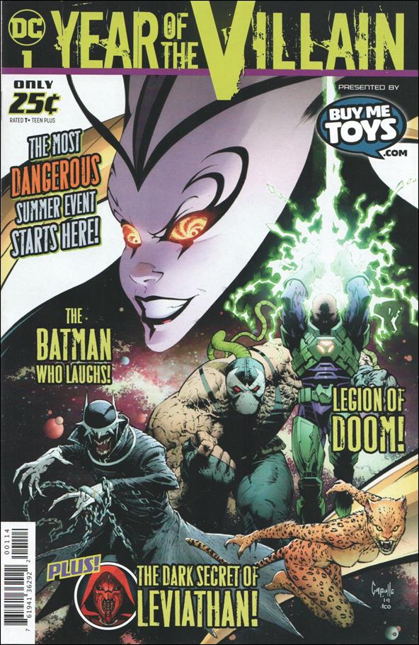 DC's Year of the Villain Special issue 1-G Greg Capullo Buy Me Toys Cover