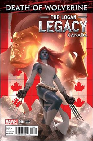 Death of Wolverine: The Logan Legacy issue 6-B Canadian Cover