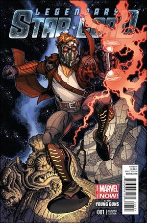 Legendary Star-Lord issue 1-D Nick Bradshaw Cover