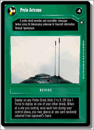 Star Wars: Hoth Limited (Base Set) card 16 Probe Antennae